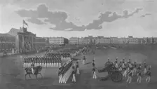 Review of The Hon. Artillery Company 1829 (1909). Artist: Robert Havell