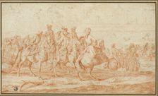 Review of Troops, n.d. Creators: Georg Philipp Rugendas, Philip Wouverman