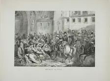 Revolt of Pavia, 1826. Creator: Auguste Raffet