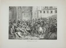 Revolt of Pavia, 1826. Creator: Auguste Raffet