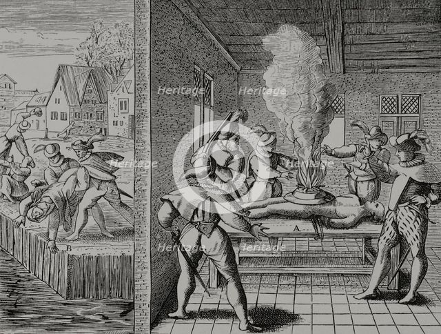 Revolt of the Sea Beggars, 1587, (1877).  Creator: Unknown.