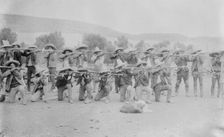 Revolucionarios Haciendo Fuego, 1911. Creator: Bain News Service