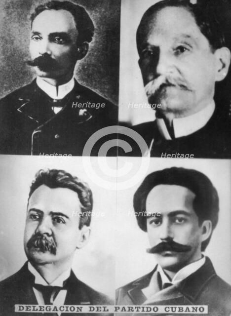 Revolutionary party delegation, (19th century), c1920s. Artist: Unknown