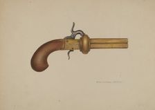 Revolver, 1935/1942. Creator: Rose Campbell-Gerke