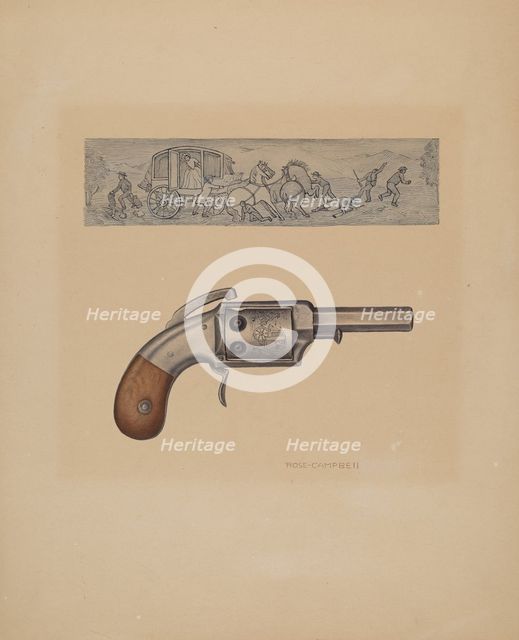 Revolver, 1935/1942. Creator: Rose Campbell-Gerke.