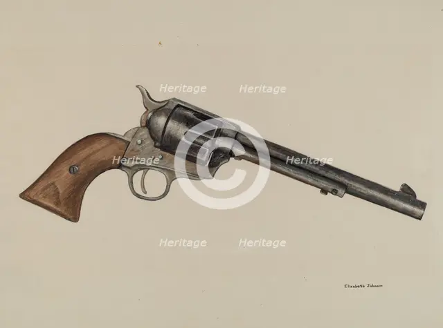 Revolver, c. 1942. Creator: Elizabeth Johnson.