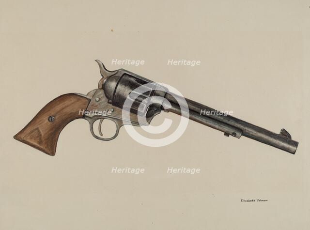 Revolver, c. 1942. Creator: Elizabeth Johnson.