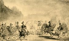 Revue du Quintidi 1800 or 1801, (1921). Creators: Jean-Baptiste Isabey, Carle Vernet