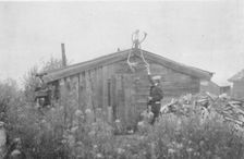 Rex Beach's cabin, between c1900 and 1916. Creator: Unknown