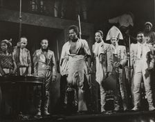 Rex Ingram with Ripped Shirt, 1938. Creator: Unknown