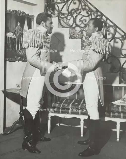 Rex Ingram and Louis Shaye, 1938. Creator: Unknown.