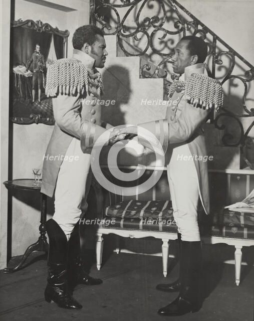 Rex Ingram and Louis Shaye, 1938. Creator: Unknown.