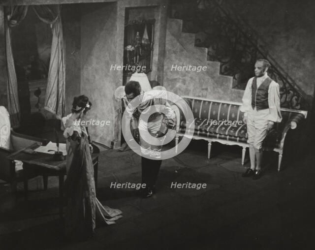 Rex Ingram, bowing, 1938. Creator: Unknown.