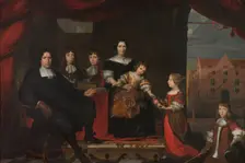 Reyer Reyersz van der Burch (1630-1695), Ammunition Officer attached to the Arsenal of the States-Ge Creator: Cornelis de Man