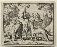 Reynard the Fox: Reynard and his Companions. Creator: Allart van Everdingen (Dutch, 1621-1675)