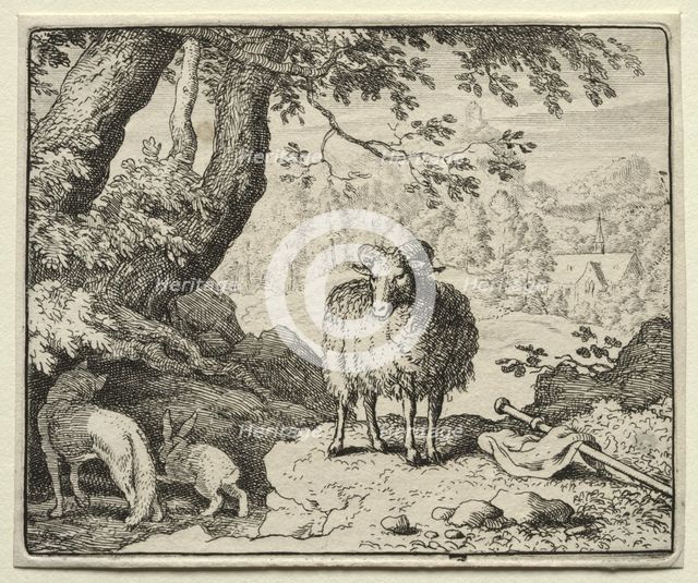 Reynard the Fox: Reynard Returns Home. Creator: Allart van Everdingen (Dutch, 1621-1675).
