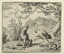 Reynard the Fox: The Ungrateful Wolf. Creator: Allart van Everdingen (Dutch, 1621-1675)