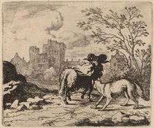 Reynard Asks the Ram to Deliver a Document, probably c. 1645/1656. Creator: Allart van Everdingen