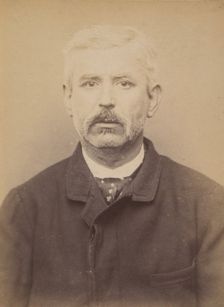 Reytinat. Jacques, François. 48 ans, né à Mouy (Oise). Colporteur. Anarchiste. 9/3/94., 1894. Creator: Alphonse Bertillon