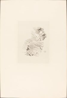 Reading, 1879/1887. Creator: James Abbott McNeill Whistler