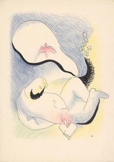 Reading, 1935-1936. Creator: Mikulas Galanda