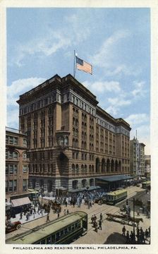 Reading Terminal, Philadelphia, Pennsylvania, USA, 1914