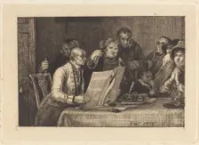 Reading the Will, 1819. Creator: David Wilkie