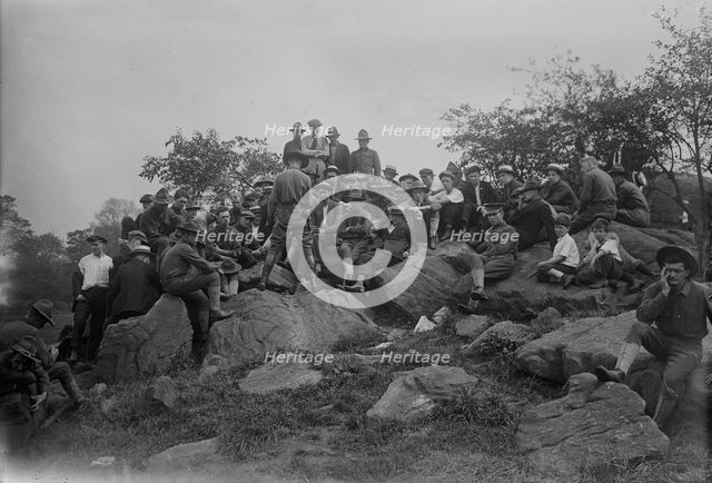 Reading war laws to 12th Regiment, 20 Jul 1917. Creator: Bain News Service.