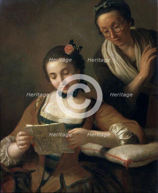 'Reading', c1727-1760. Artist: Pietro Rotari