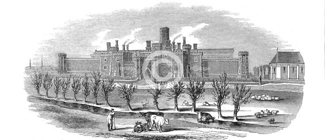 Reading Gaol, Berkshire, England, 1844. Artist: Unknown