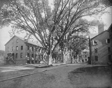 Reading Hall and Treasury, Yale College, New Haven, Conn. c1897. Creator: Unknown