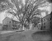 Reading Hall and Treasury, Yale College, New Haven, Conn. c1897. Creator: Unknown