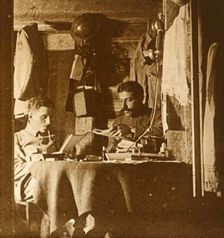 Reading in the trenches, c1914-c1918