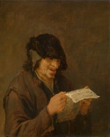 Reading man. Creator: Adriaen van Ostade