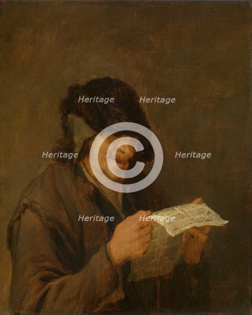 Reading man. Creator: Adriaen van Ostade.