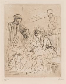 Reading of the Barrister's Brief. Creator: Jean Louis Forain (French, 1852-1931)