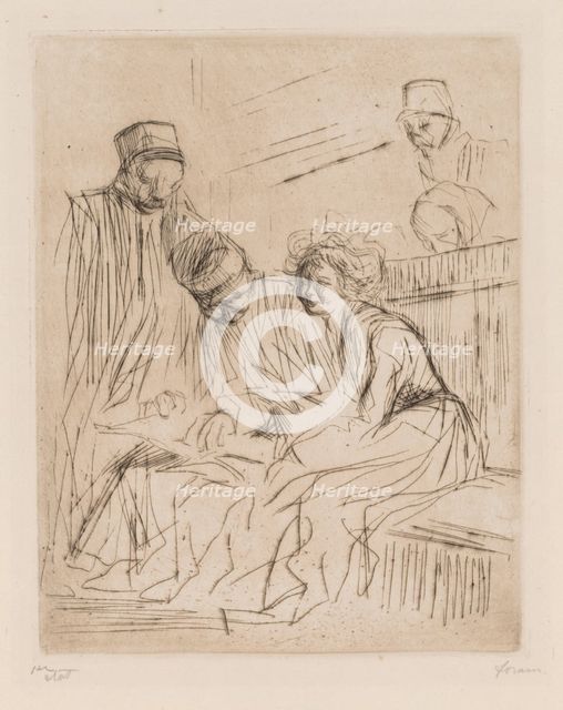 Reading of the Barrister's Brief. Creator: Jean Louis Forain (French, 1852-1931).