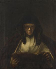 Reading old woman, 1795. Creator: Per Krafft the Younger