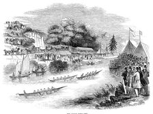 Reading Regatta, 1844. Creator: Unknown