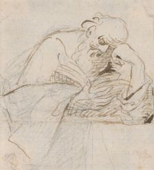 Reading saint, 1601/1700. Creator: Unknown