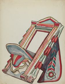 Reading Stand, 1935/1942. Creator: E. Boyd