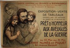 Ready to Honor the War Blind, 1917. Creator: Theophile Alexandre Steinlen