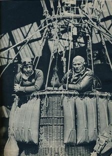 Ready to test instruments for use in the attempt on the word's height record in 1935 (c1937)