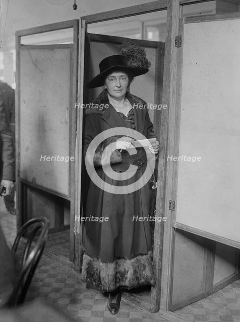Ready to vote, 1918. Creator: Bain News Service.