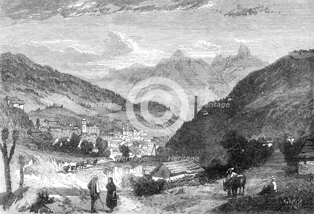 Real del Monte, Mexico, 1868. Creator: Unknown.