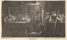 Realm of Pallas, 1646. Creator: Wenceslaus Hollar