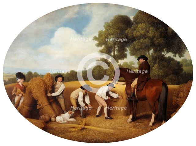 Reapers, 1795. Creator: George Stubbs.