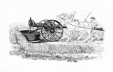 Reaping Machine Invented by James Smith of Deanston 1816, (1904)