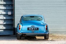 Rear view of a 1961 Aston Martin DB4 GT SWB lightweight. Creator: Unknown