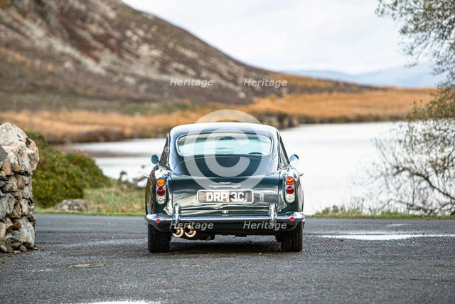 Rear view of a 1965 Aston Martin DB5. Creator: Unknown.